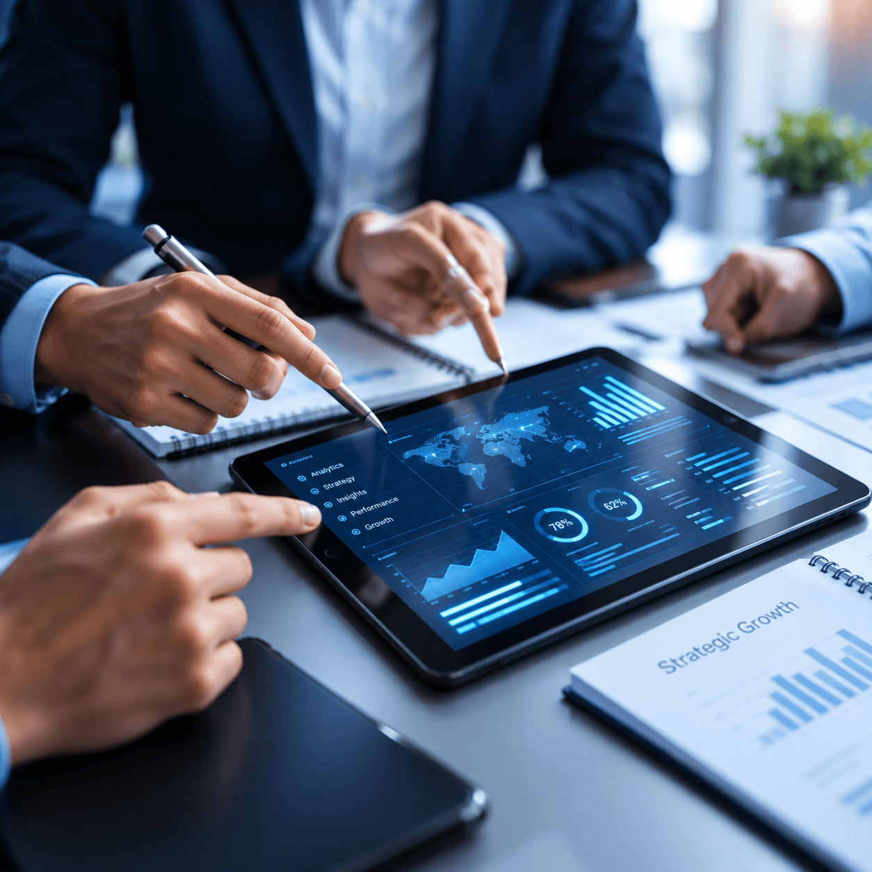 Driving transformation across industries with a human-centric approach.